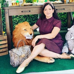 Burgundy Dress by SimplyVera